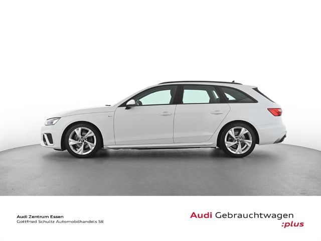 Audi A4 2023 г. Белый, пробег 39054 км