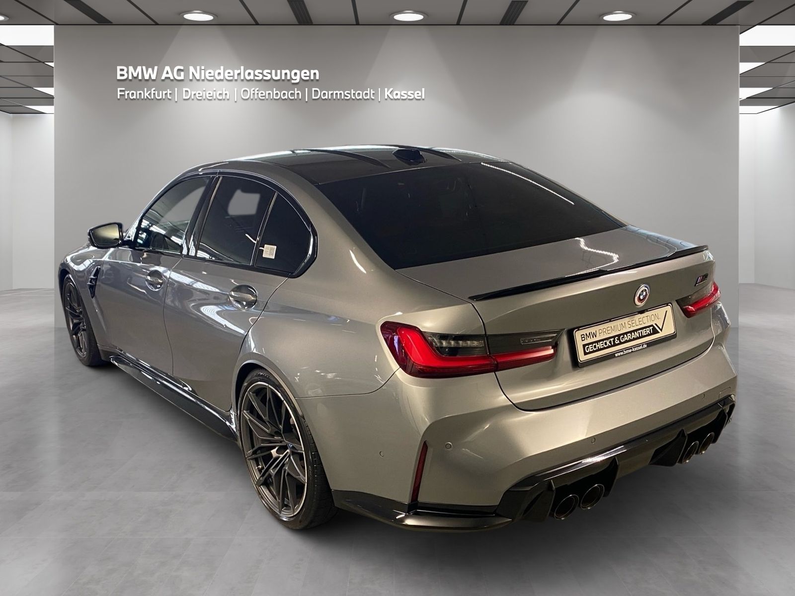 BMW M3 2022 г. Серый, пробег 46994 км