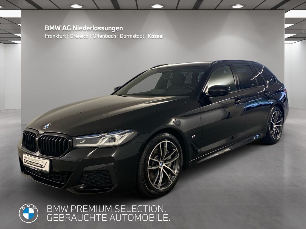 BMW 530 2023 г. Чёрный, пробег 47348 км