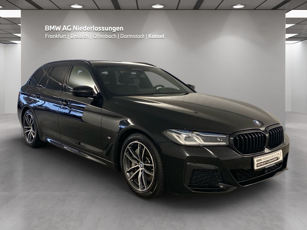 BMW 530 2023 г. Чёрный, пробег 47348 км
