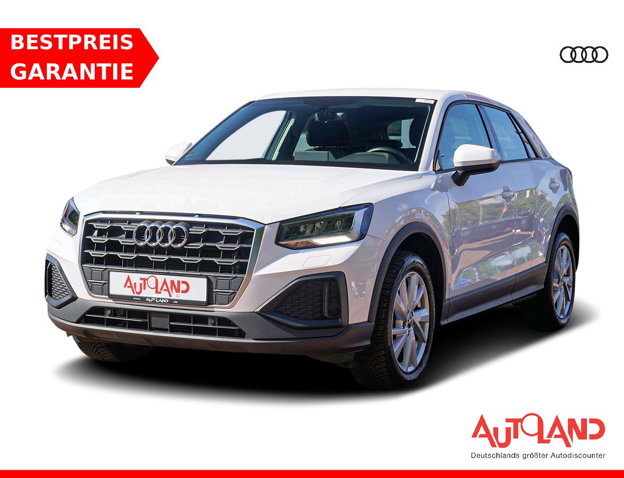 Audi Q2 2022 г. Белый, пробег 24506 км