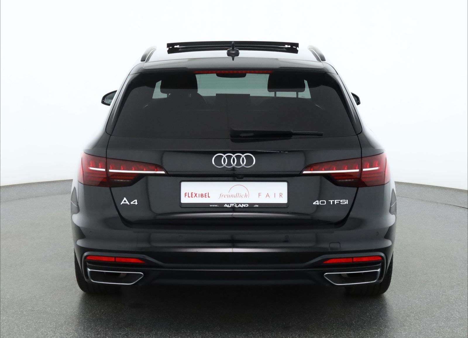 Audi A4 2022 г. Чёрный, пробег 56363 км