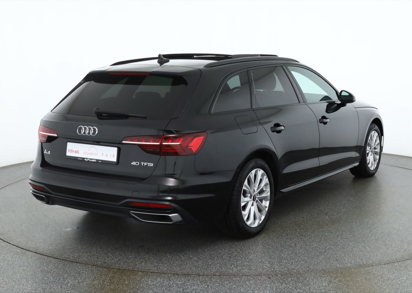 Audi A4 2022 г. Чёрный, пробег 56363 км