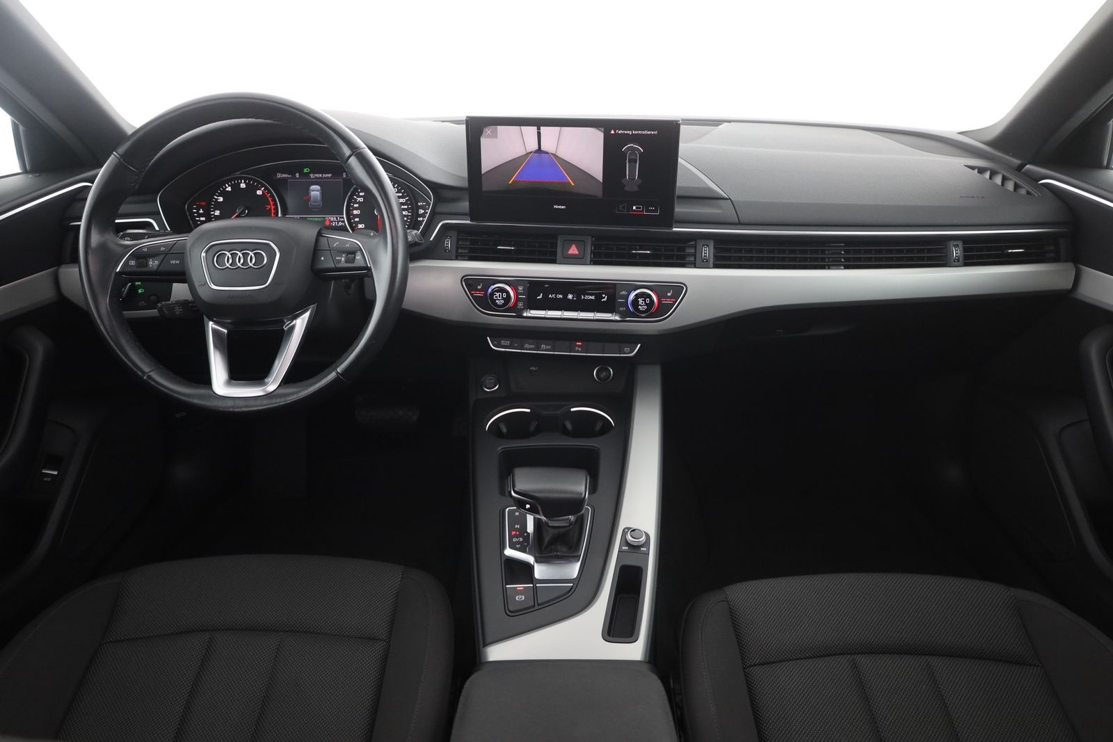 Audi A4 2022 г. Чёрный, пробег 56363 км