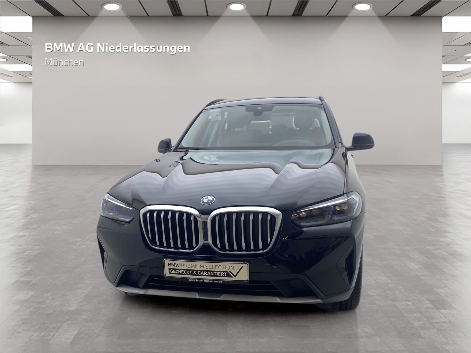 BMW X3 2023 г. Чёрный, пробег 49970 км