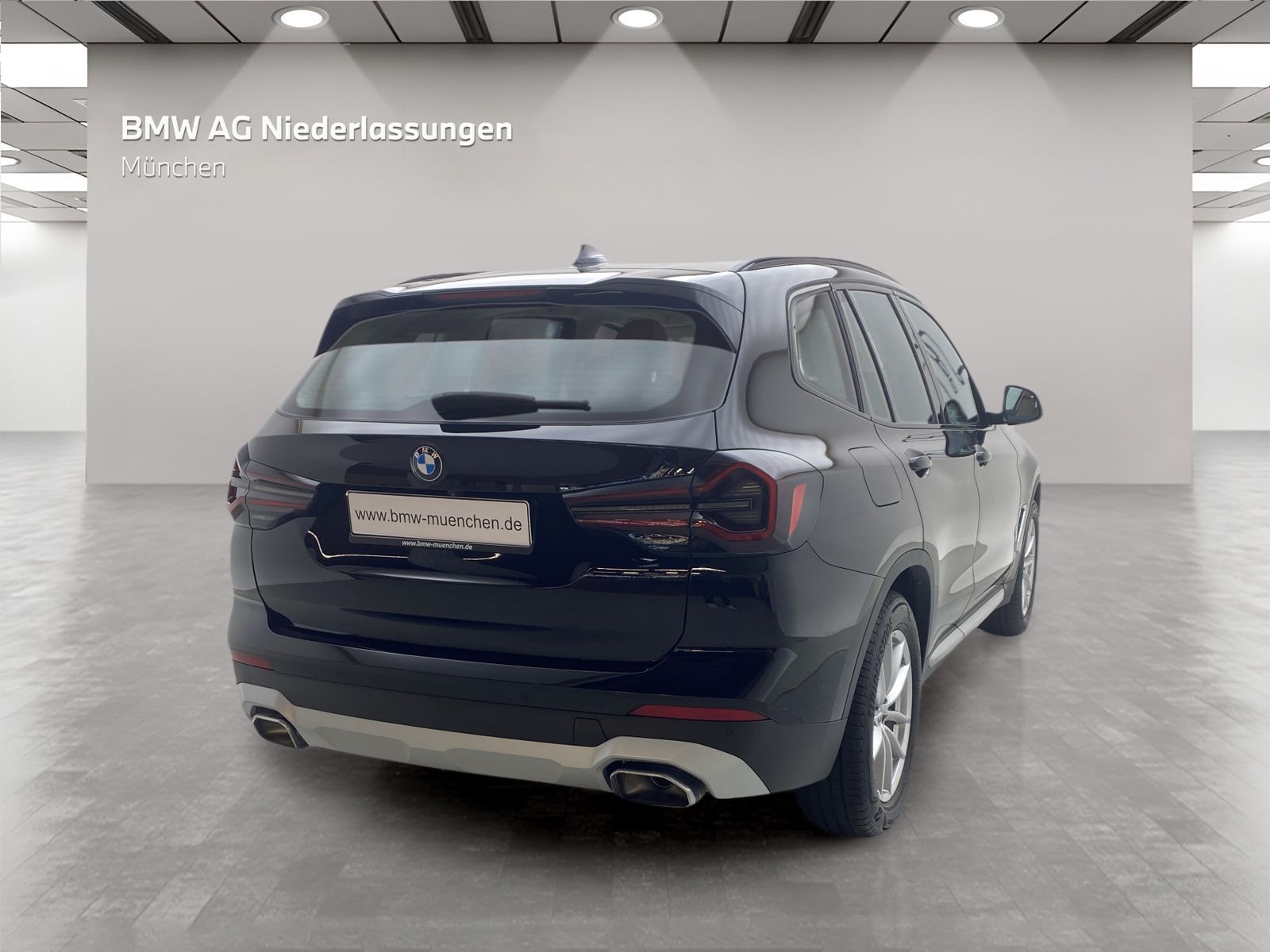 BMW X3 2023 г. Чёрный, пробег 49970 км