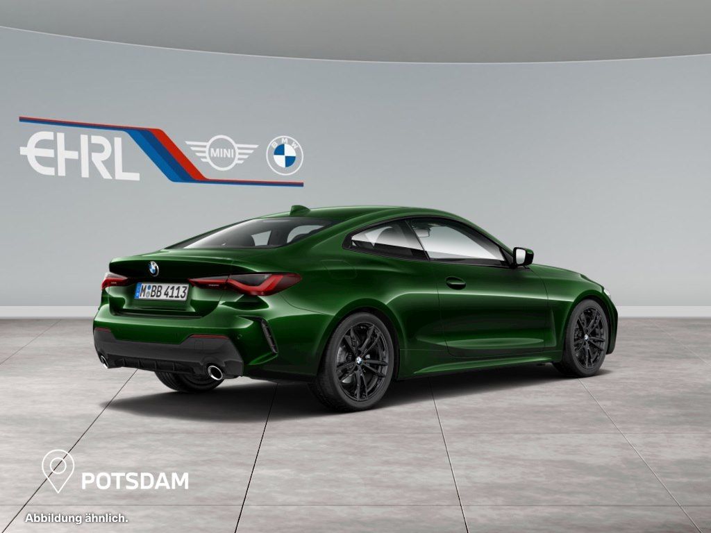 BMW 420 2022 г. Зелёный, пробег 55139 км