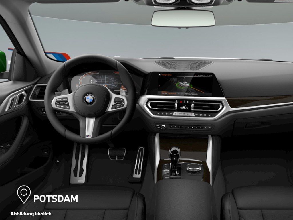 BMW 420 2022 г. Зелёный, пробег 55139 км