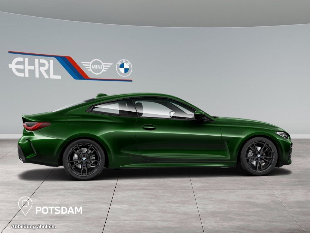 BMW 420 2022 г. Зелёный, пробег 55139 км