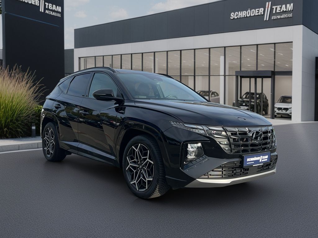 Hyundai Tucson 2022 г. Чёрный, пробег 51831 км