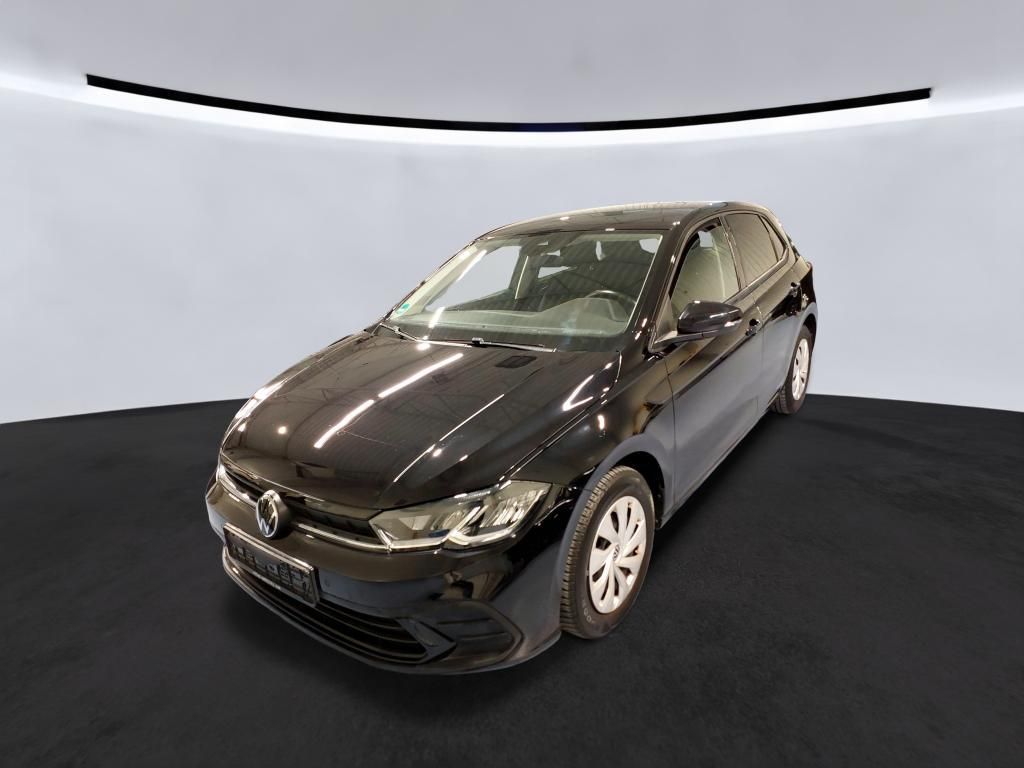 Volkswagen Polo 2023 г. Чёрный, пробег 43822 км