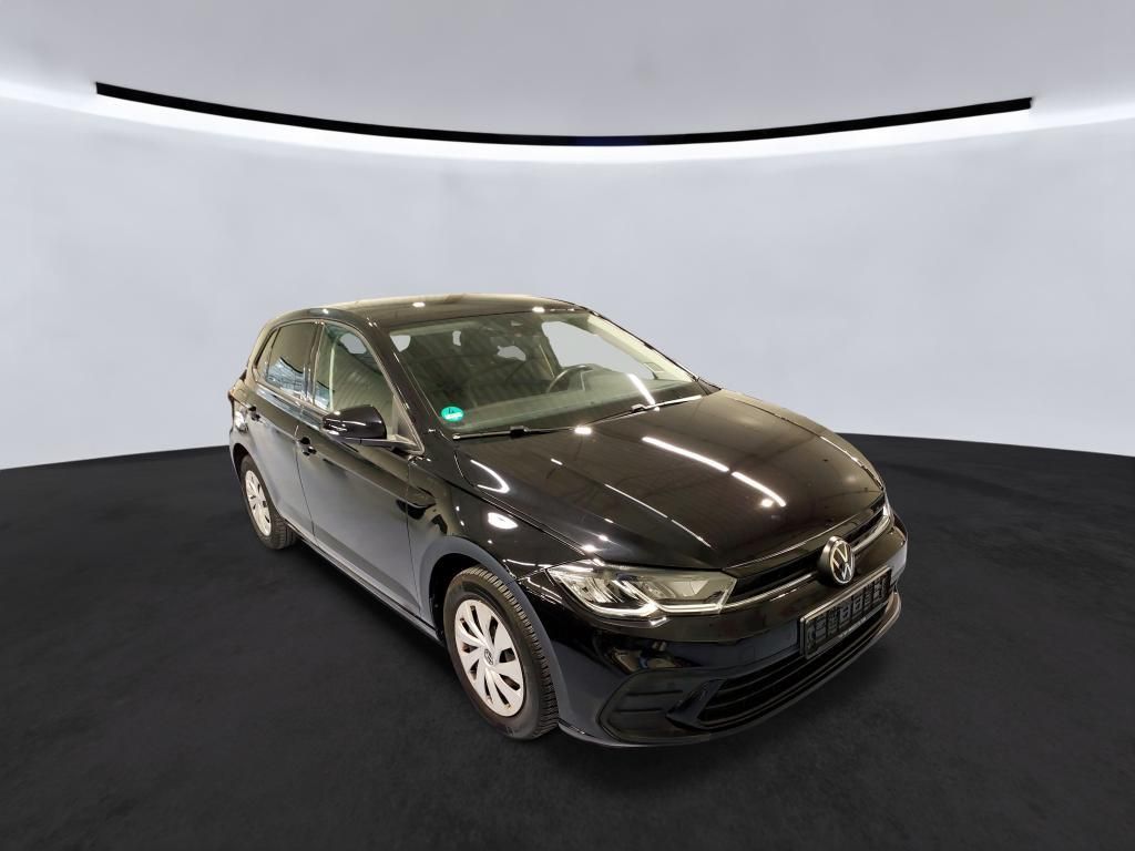 Volkswagen Polo 2023 г. Чёрный, пробег 43822 км