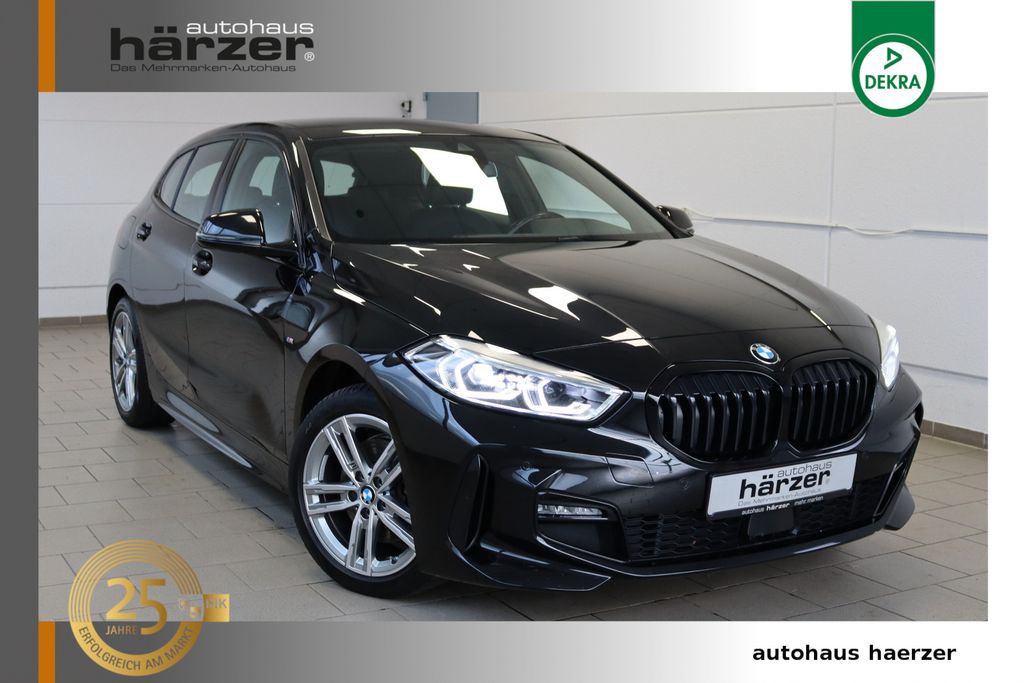 BMW 118 2023 г. Чёрный, пробег 58270 км