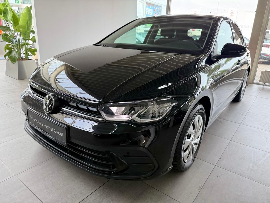 Volkswagen Polo 2023 г. Чёрный, пробег 52400 км