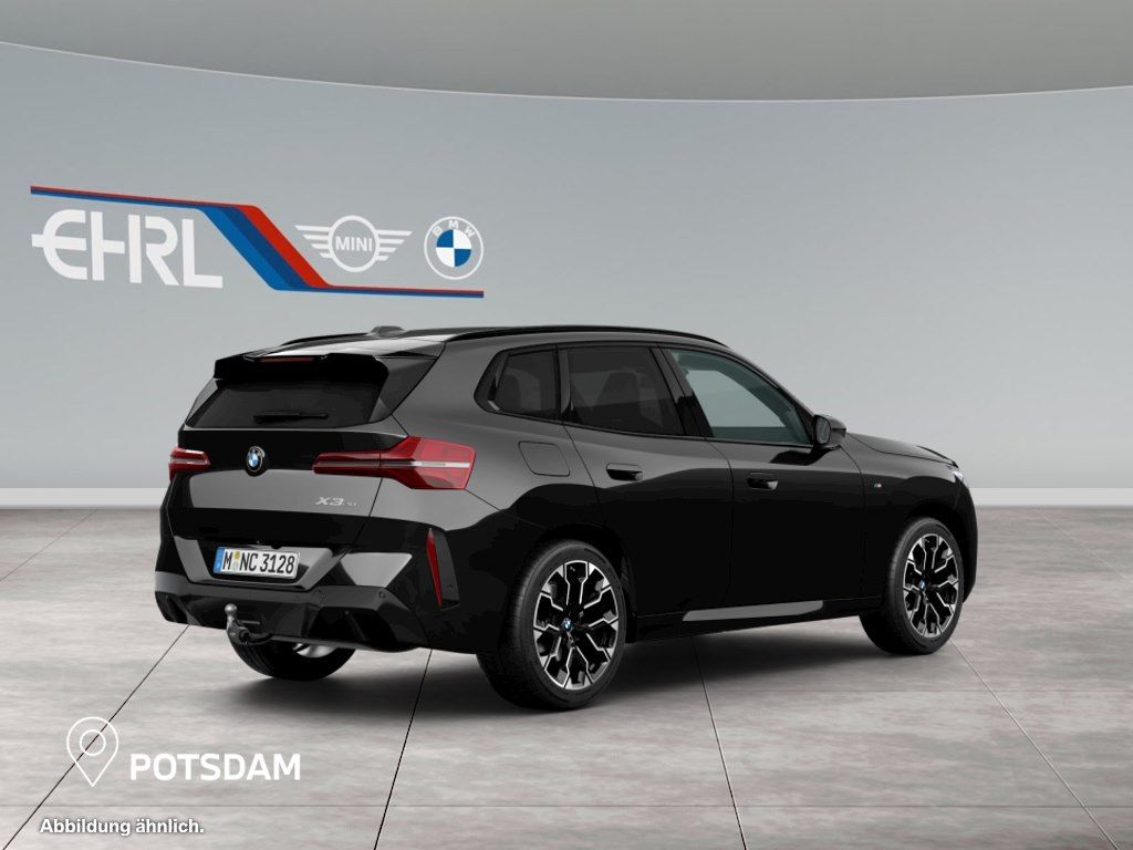 BMW X3 2026 г. Чёрный, пробег 6475 км