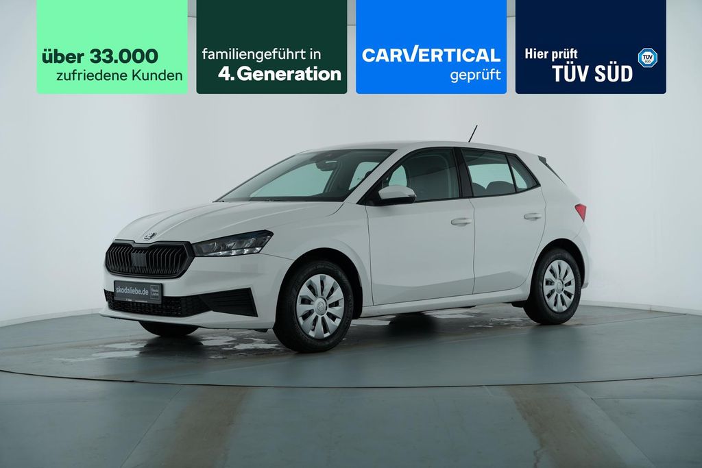 Skoda Fabia 2022 г. Белый, пробег 56896 км