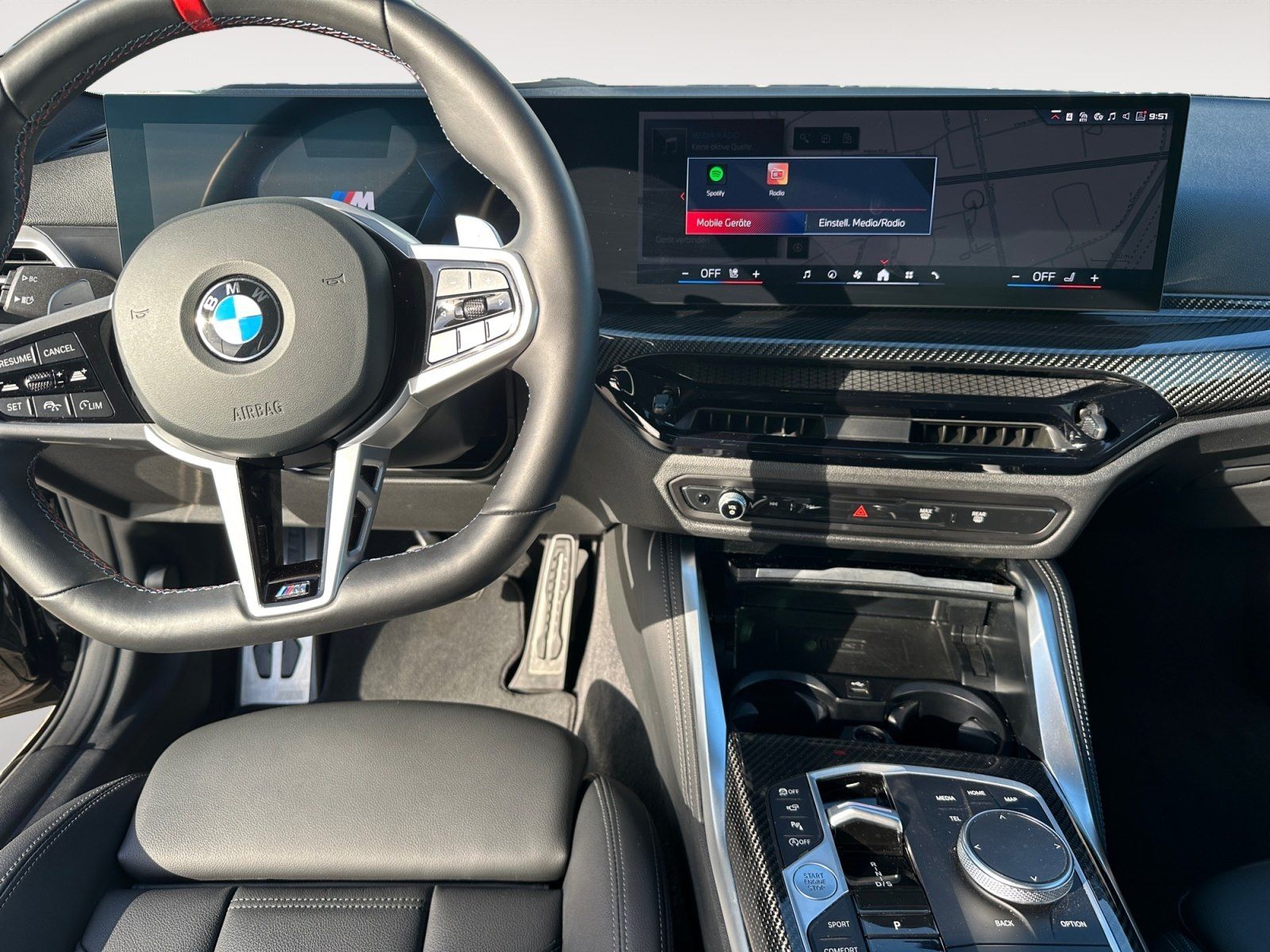 BMW M440 2025 г. Чёрный, пробег 23700 км