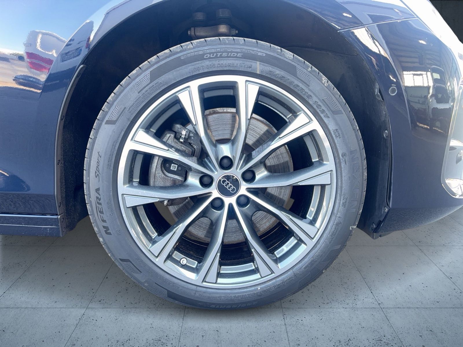 Audi A6 2025 г. Синий, пробег 22101 км
