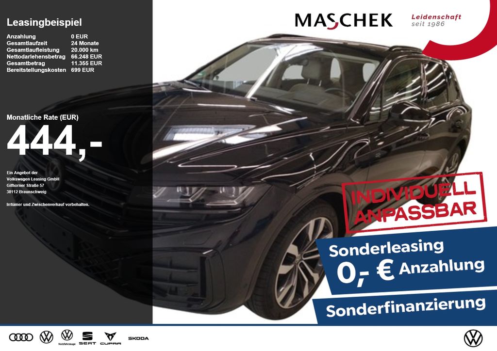 Volkswagen Touareg 2025 г. Чёрный, пробег 12500 км