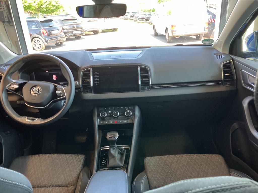 Skoda Karoq 2023 г. Синий, пробег 57611 км