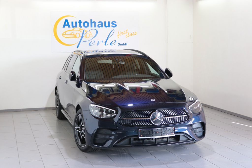 Mercedes-Benz E 400 2023 г. Синий, пробег 48000 км