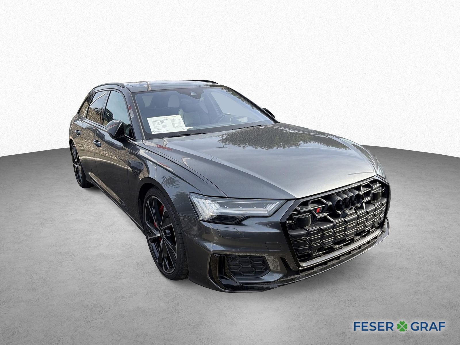 Audi S6 2023 г. Серый, пробег 55490 км