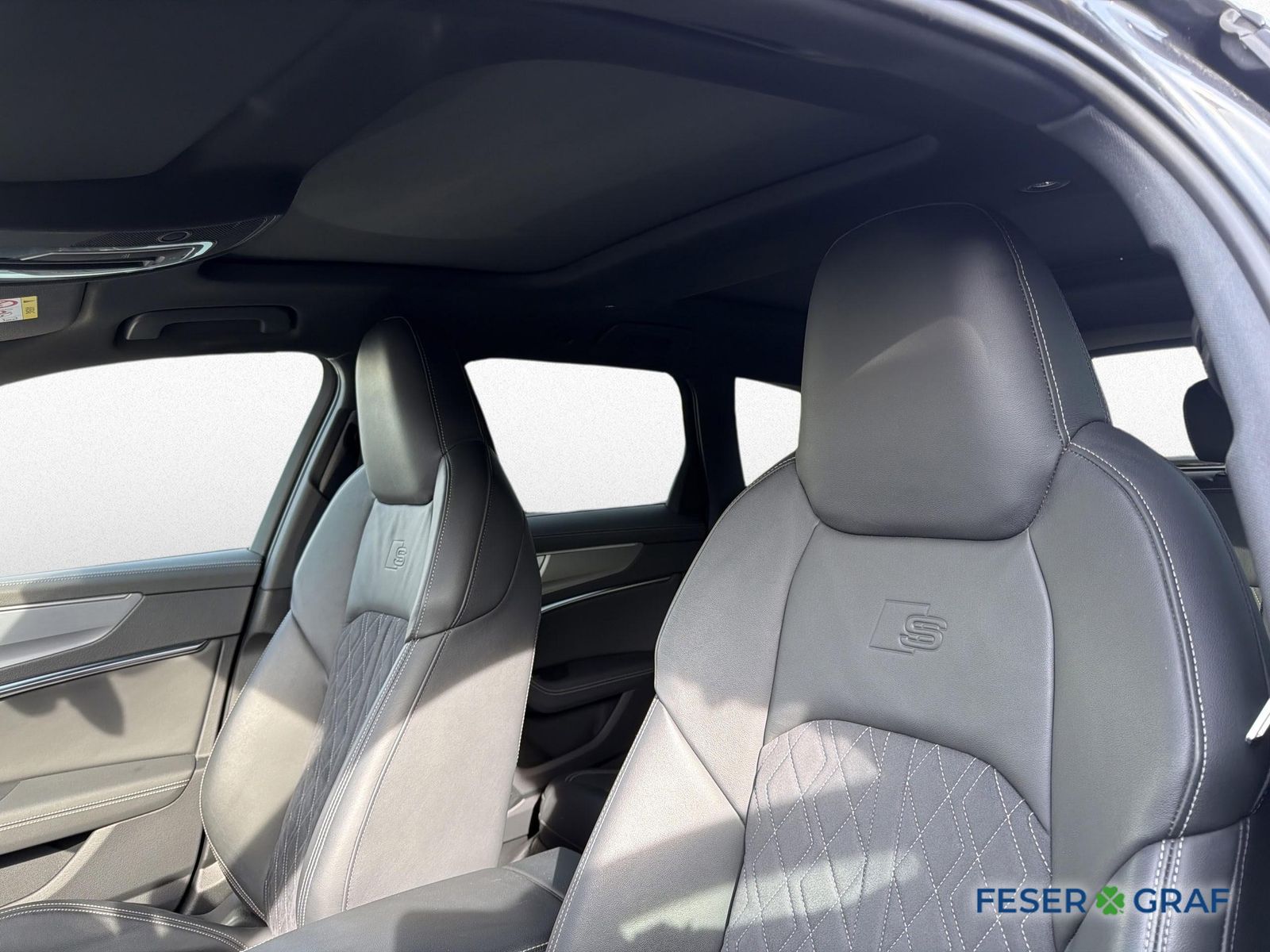 Audi S6 2023 г. Серый, пробег 55490 км