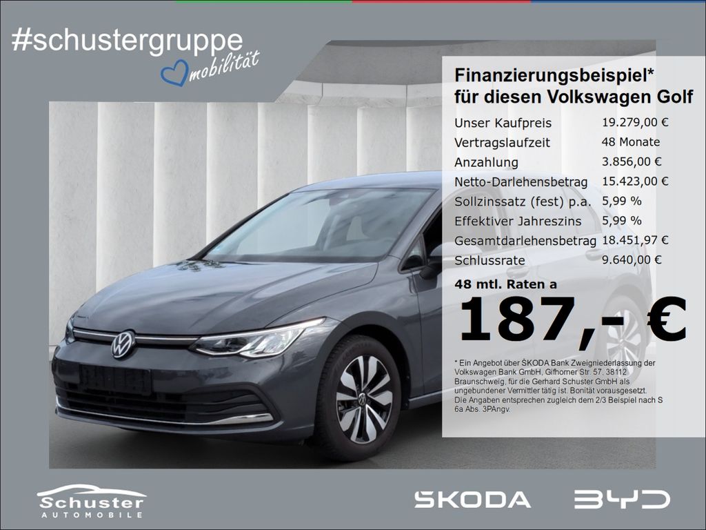 Volkswagen Golf 2024 г. Серый, пробег 15200 км