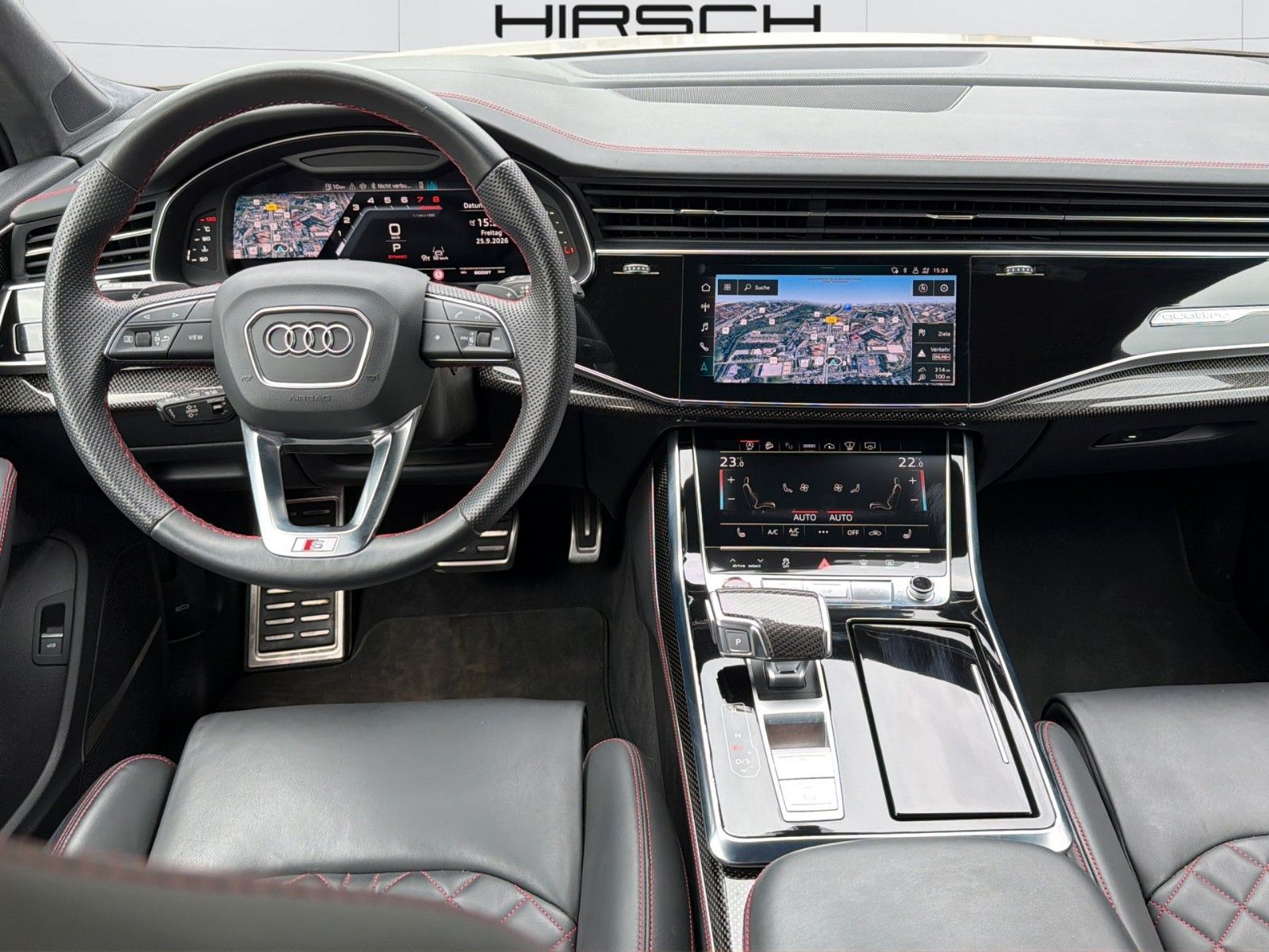 Audi SQ7 2023 г. Золотистый, пробег 26700 км