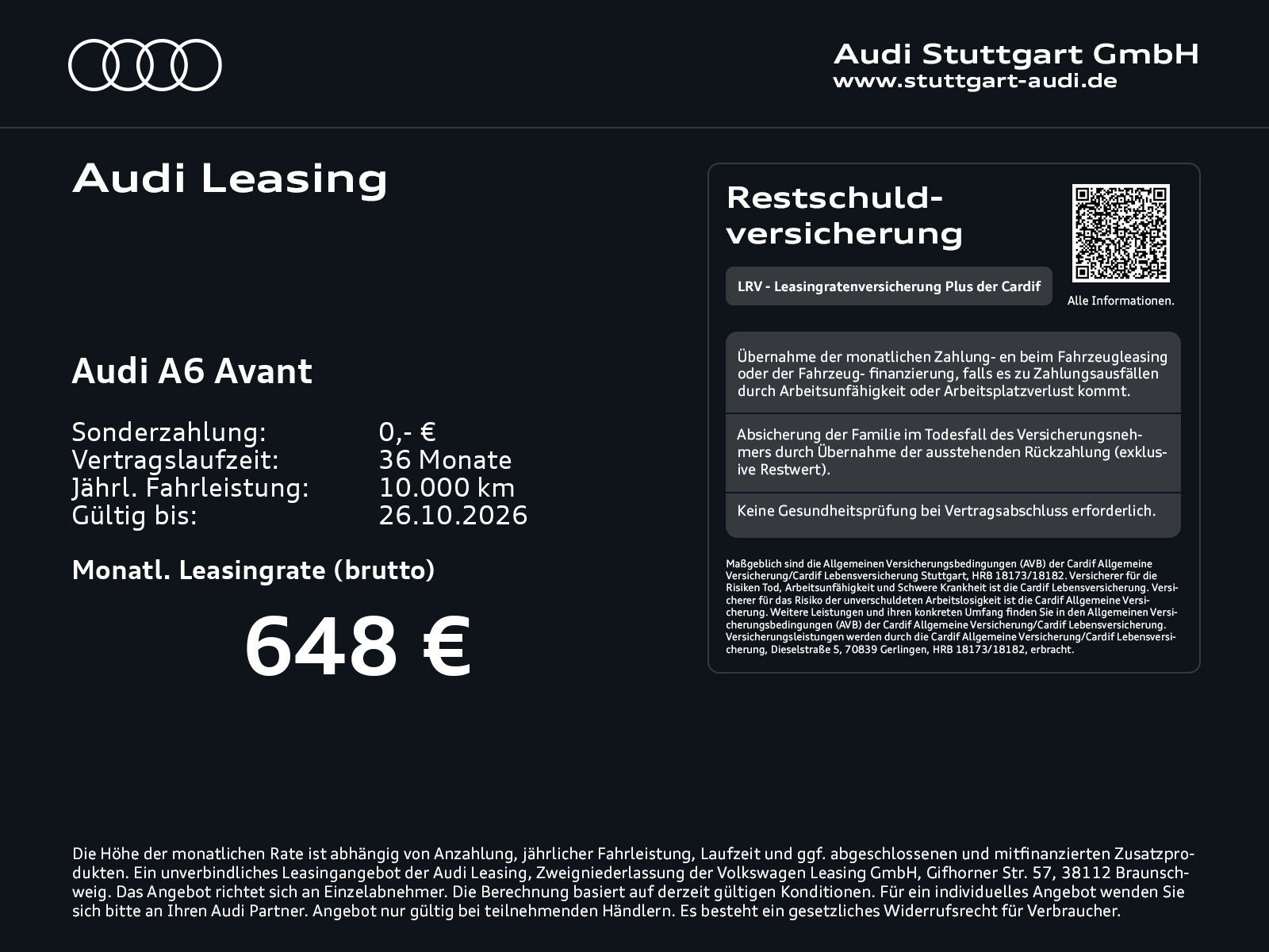 Audi A6 2026 г. Серый, пробег 11149 км