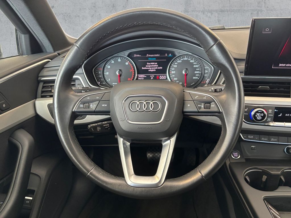 Audi A4 2022 г. Чёрный, пробег 50891 км