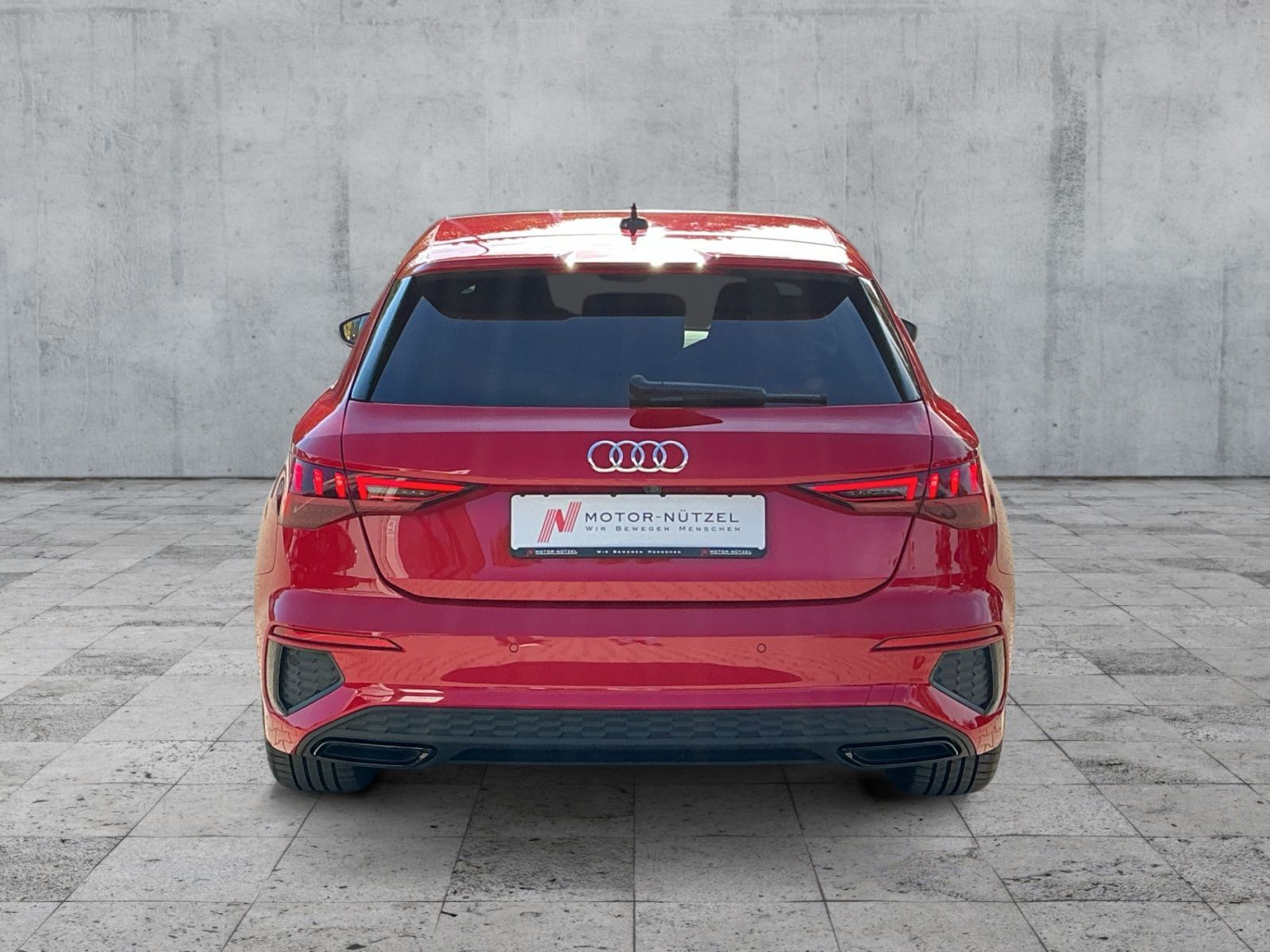Audi A3 2022 г. Красный, пробег 57223 км
