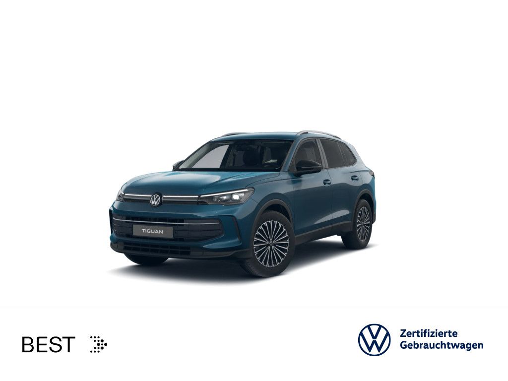 Volkswagen Tiguan 2025 г. Синий, пробег 25300 км