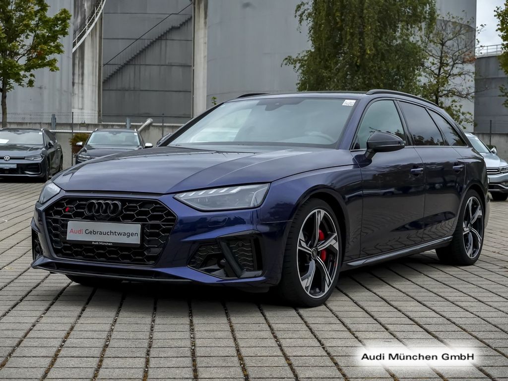 Audi S4 2024 г. Синий, пробег 41422 км