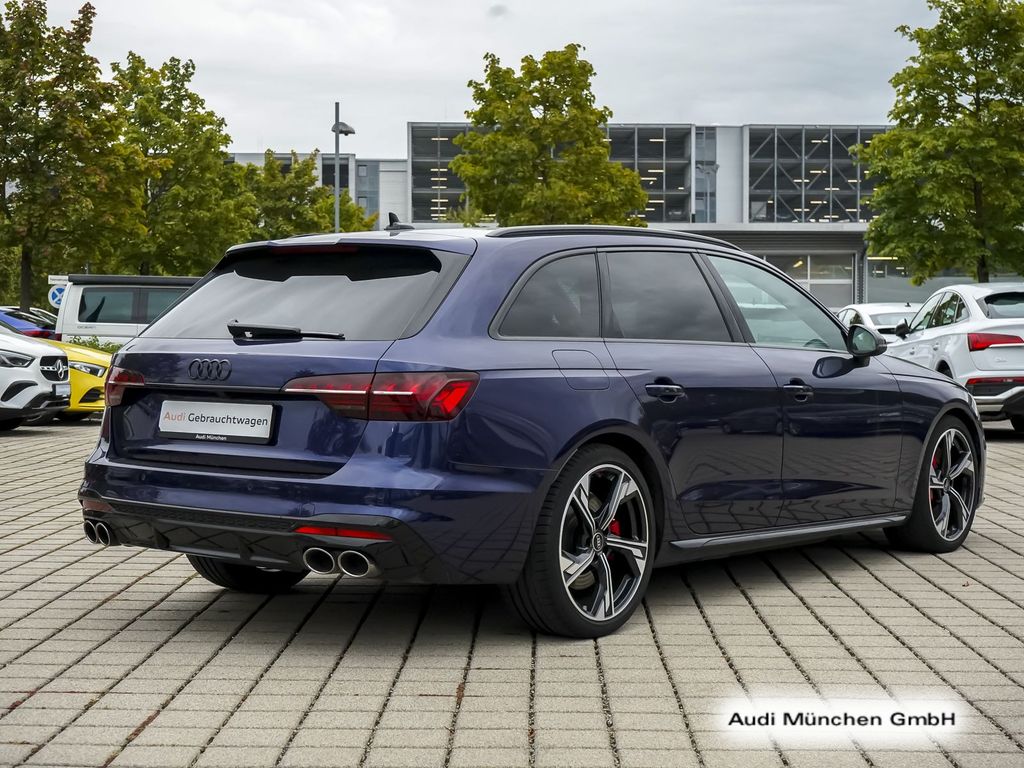 Audi S4 2024 г. Синий, пробег 41422 км