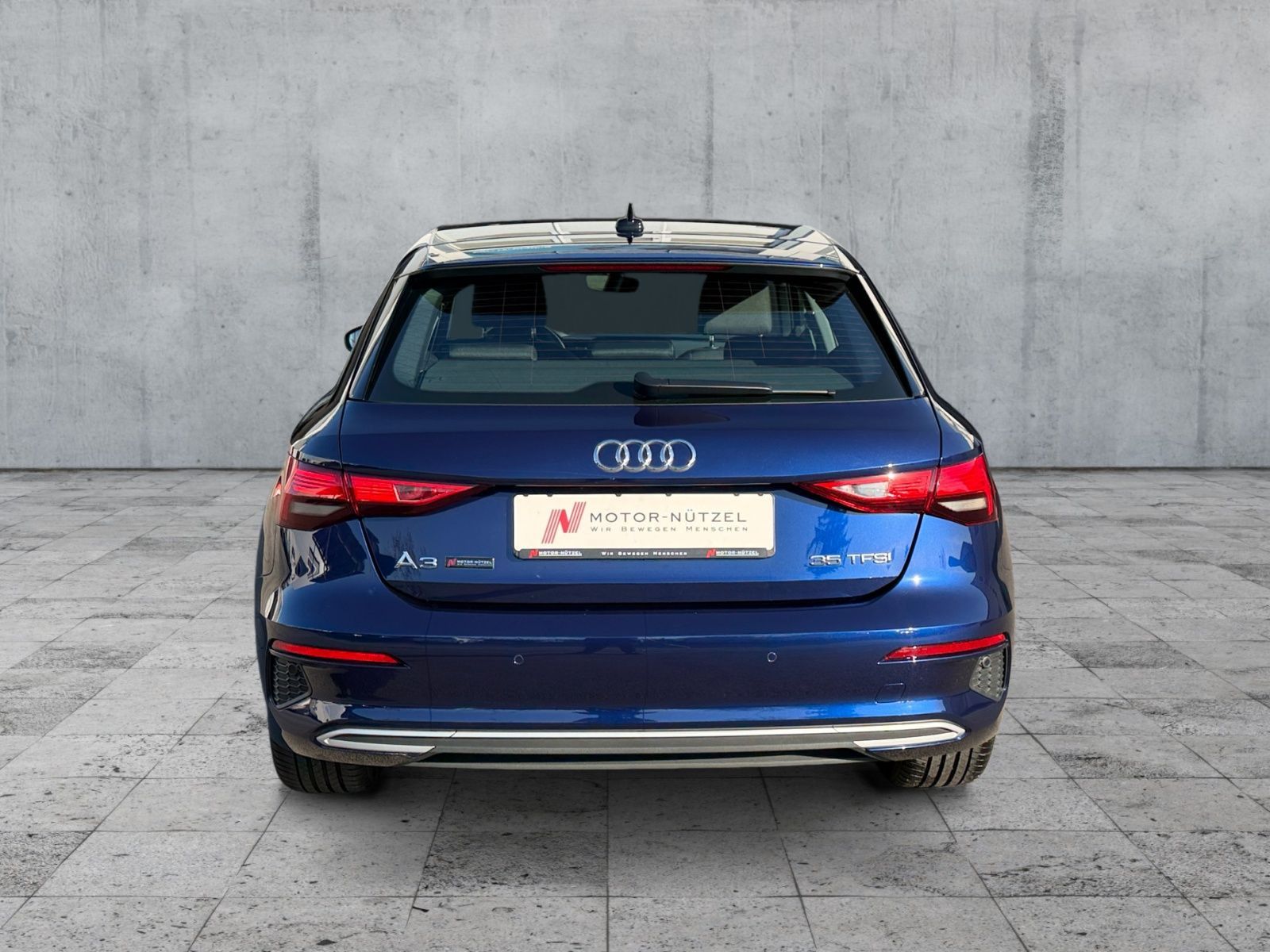 Audi A3 2023 г. Синий, пробег 40342 км