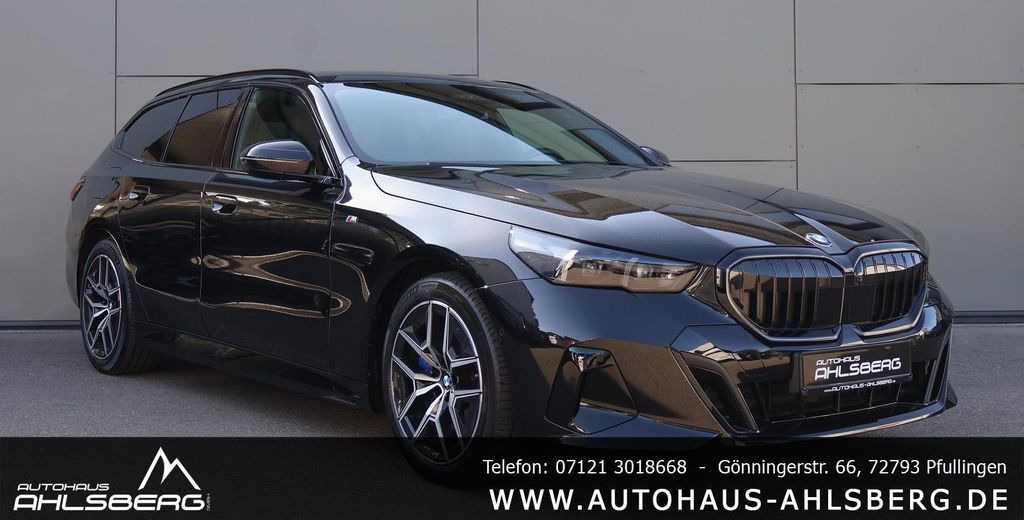 BMW 540 2025 г. Чёрный, пробег 36000 км