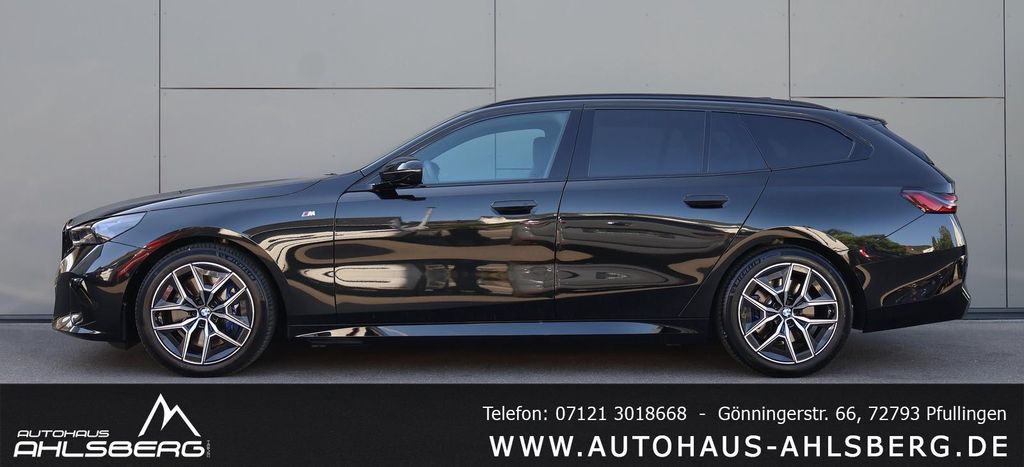 BMW 540 2025 г. Чёрный, пробег 36000 км
