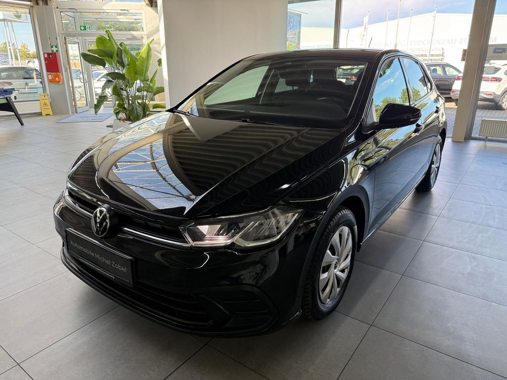 Volkswagen Polo 2022 г. Чёрный, пробег 60000 км