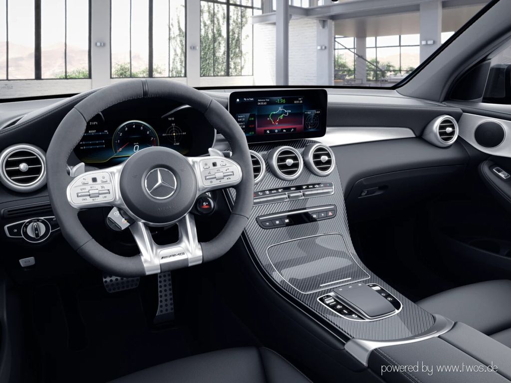 Mercedes-Benz GLC 43 AMG 2023 г. Чёрный, пробег 56750 км