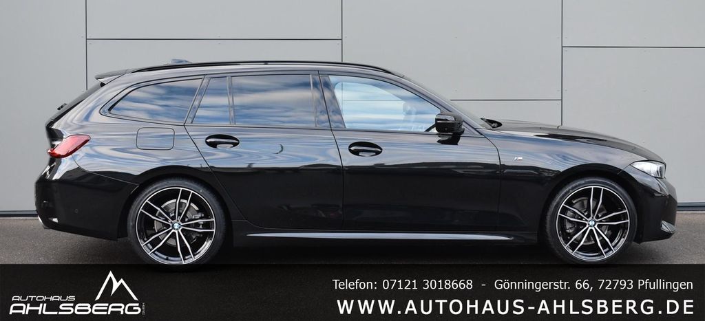 BMW 320 2025 г. Чёрный, пробег 27000 км
