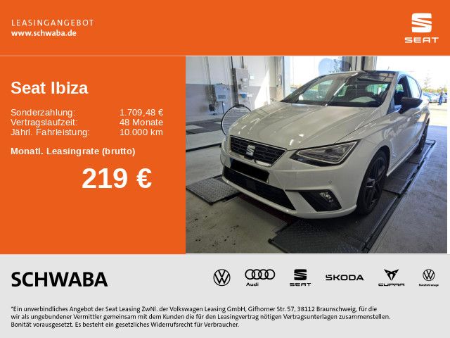 SEAT Ibiza 2023 г. Белый, пробег 47000 км