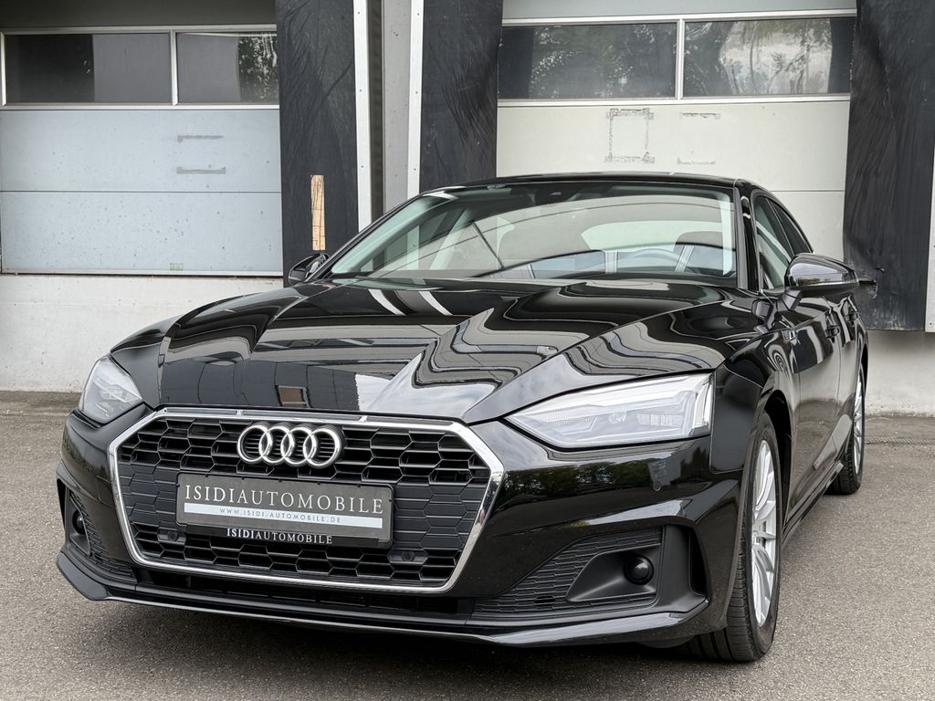 Audi A5 2024 г. Чёрный, пробег 55500 км