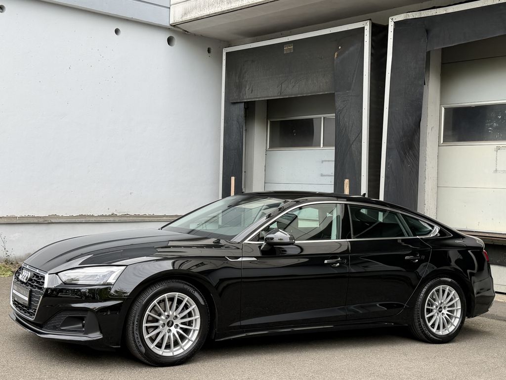 Audi A5 2024 г. Чёрный, пробег 55500 км