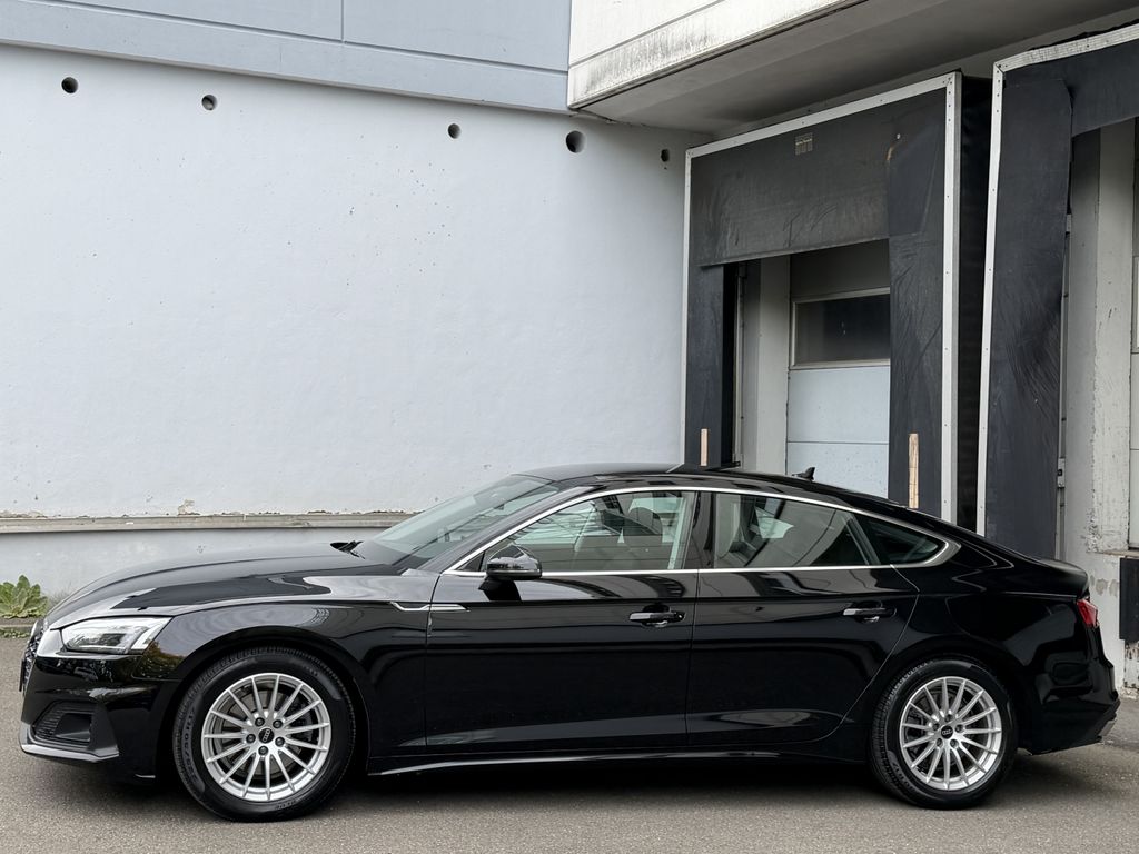 Audi A5 2024 г. Чёрный, пробег 55500 км