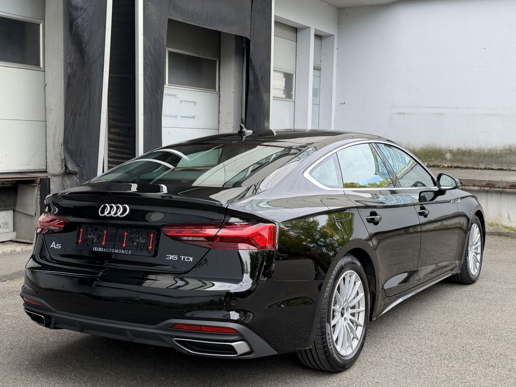 Audi A5 2024 г. Чёрный, пробег 55500 км
