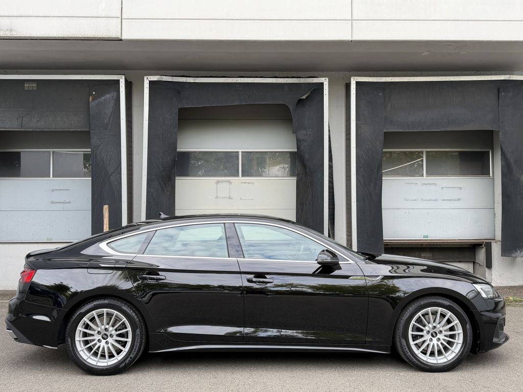 Audi A5 2024 г. Чёрный, пробег 55500 км