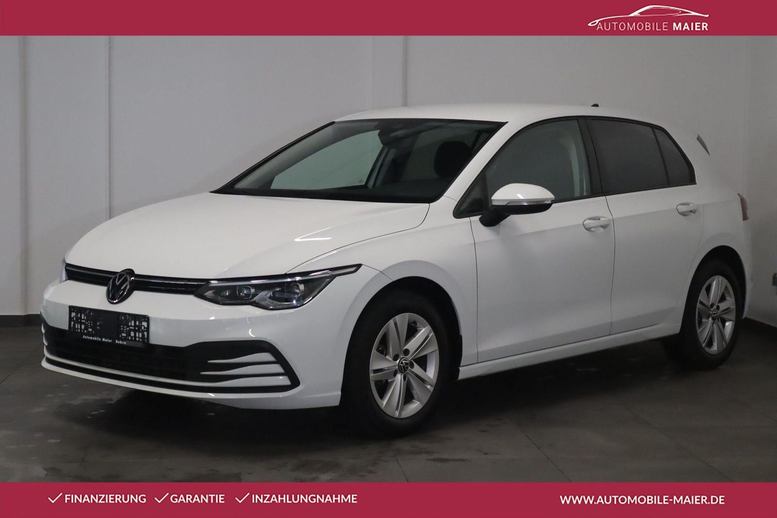 Volkswagen Golf 2023 г. Белый, пробег 39900 км