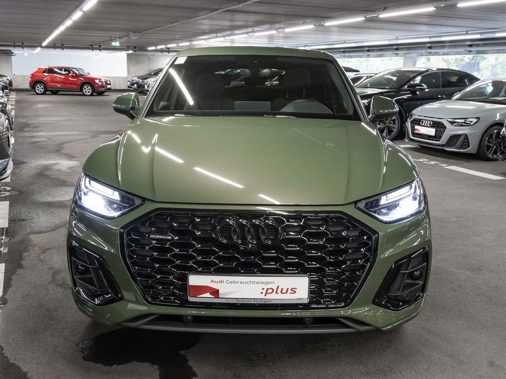 Audi Q5 2023 г. Зелёный, пробег 39888 км