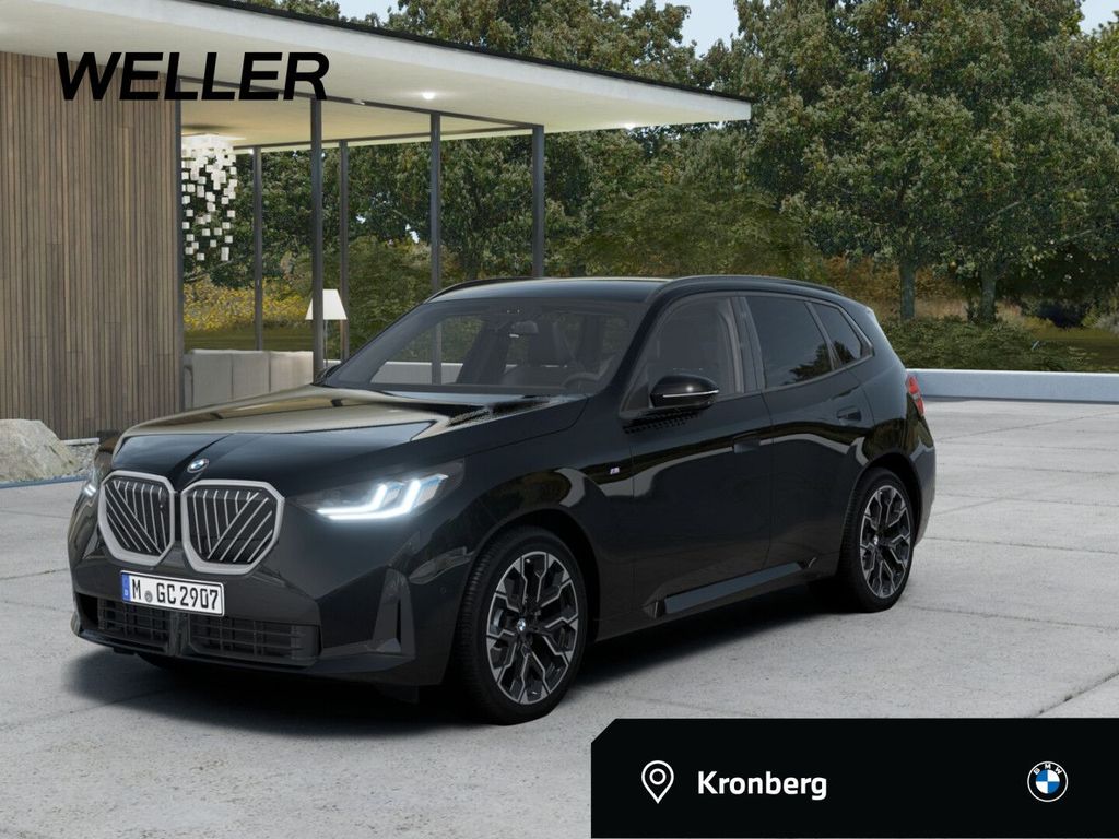 BMW X3 2026 г. Чёрный, пробег 4898 км